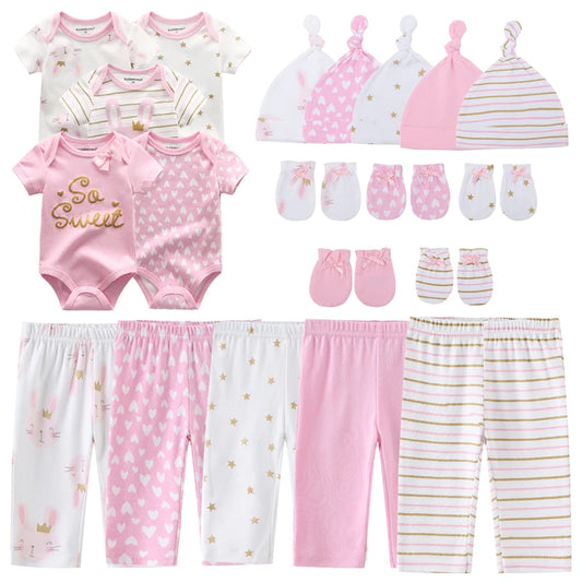 Unisex Cotton New Born Baby Clothes Sets