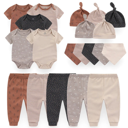 Unisex Cotton New Born Baby Clothes Sets